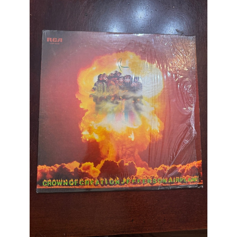 Jefferson Airplane Crown of Creation Vinyl LP RCA Victor LSP-4058 Psychedelic